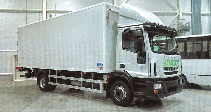 итальянские газомоторные грузовики Ивеко